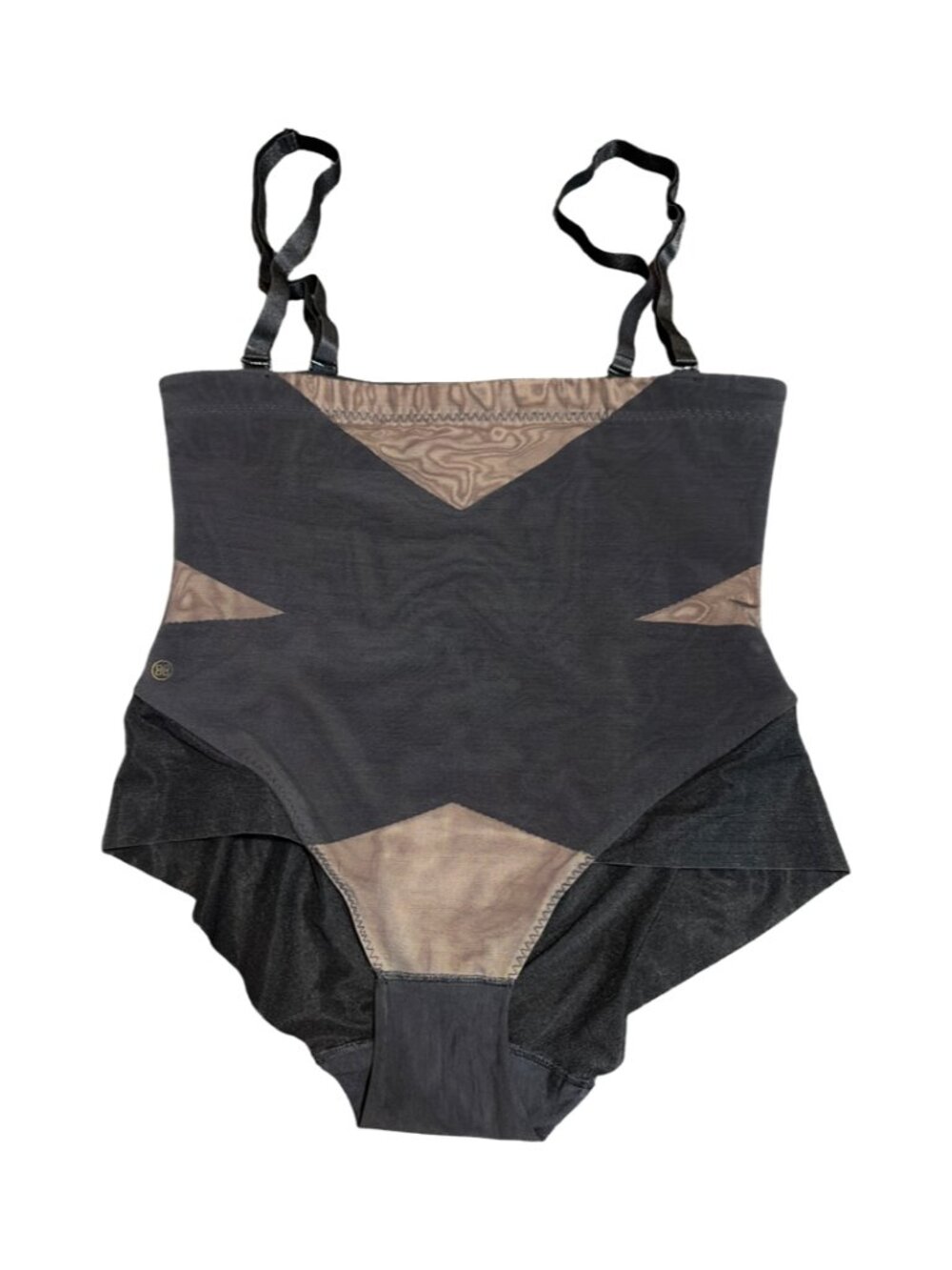 Sz.1X*Honey Love*Black SuperPower Brief Shapewear-NWT